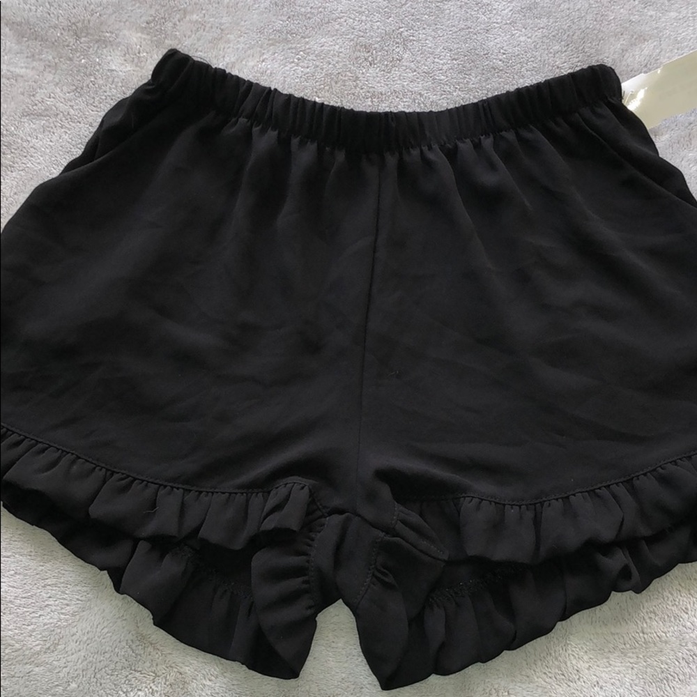 Black shorts